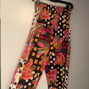 FarmRio colorful banana pants
